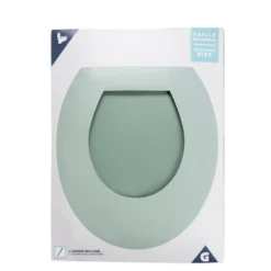 Abattant WC en bois vert taille universelle