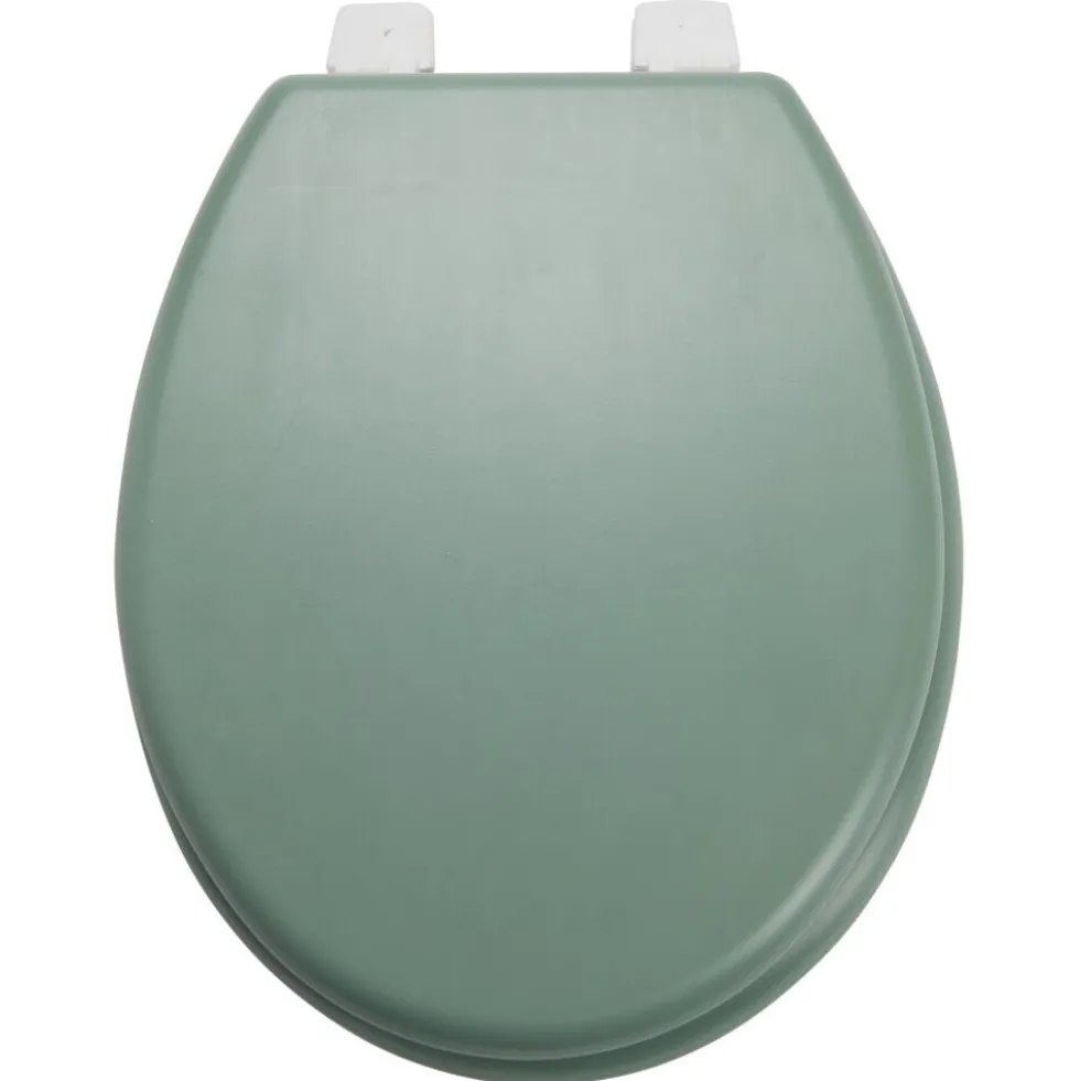 Abattant WC en bois vert taille universelle