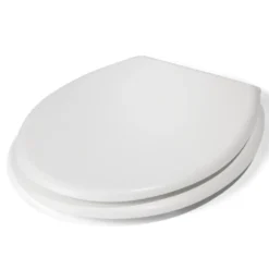 Abattant WC universel en bois blanc