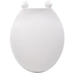 Abattant WC universel plastique blanc