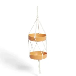Abreuvoir pour oiseau Ø15xH56cm fibre de bambou et coton