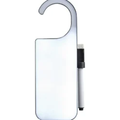 Accroche-porte lumineux personnalisable blanc