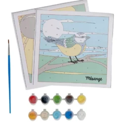 Activité carte à peindre x2