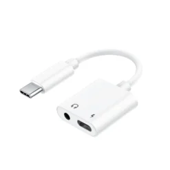Adaptateur USB-C et jack 2 en 1