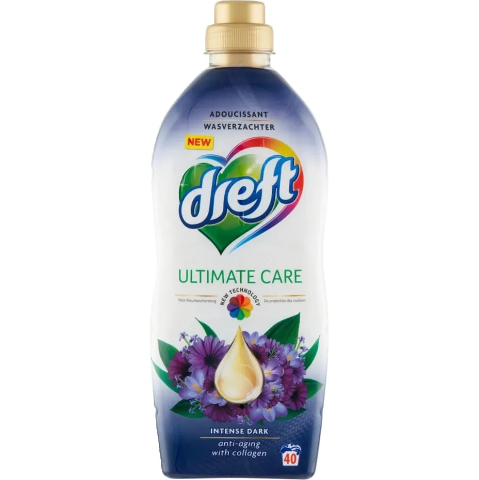 Adoucissant Dreft Ultimate Care Intense Dark 1L - 40 lavages