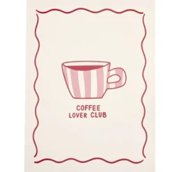 Affiche déco x3 papier petit-déjeuner 30x40cm (3 modèles)