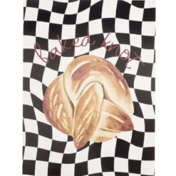 Affiche déco x3 papier petit-déjeuner 30x40cm (3 modèles)