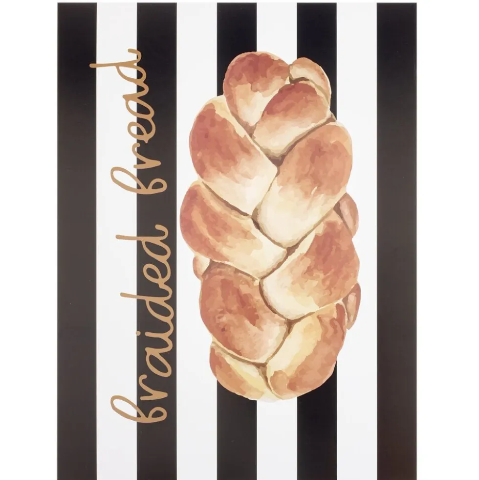Affiche déco x3 papier petit-déjeuner 30x40cm (3 modèles)