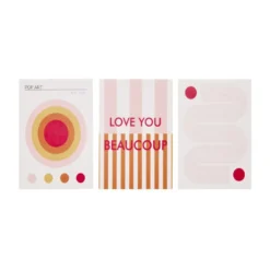 Affiche déco x3 papier