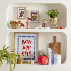 Affiche déco x3 papier thème cuisine 50x70cm (4 modèles)