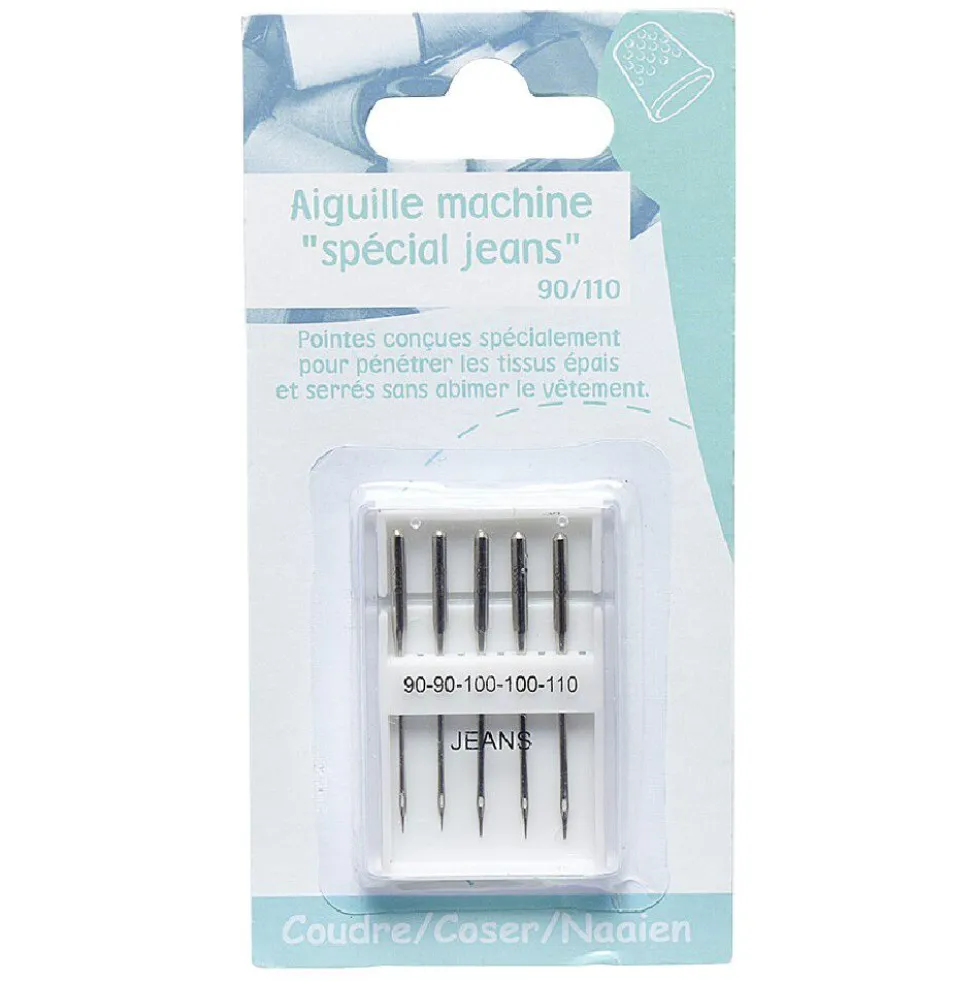 Aiguille machine spéciale jeans