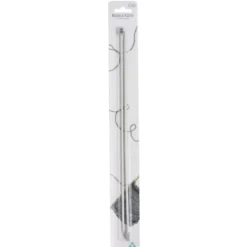 Aiguilles à tricoter x2 en alu H35cm