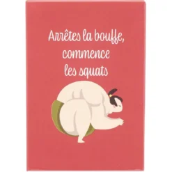 Aimant avec message humoristique