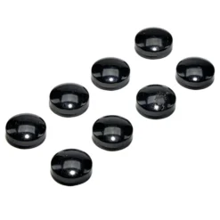 Aimant plastique noir x8