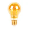 Ampoule ambrée à filament connectée E27 40 W