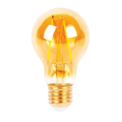 Ampoule ambrée à filament connectée E27 40 W