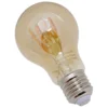 Ampoule déco ambrée A60 E27