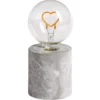 Ampoule déco LED sur socle coeur