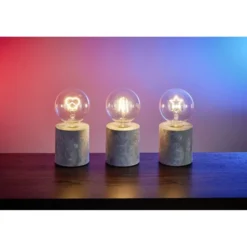 Ampoule déco LED sur socle coeur