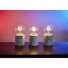 Ampoule déco LED sur socle rond