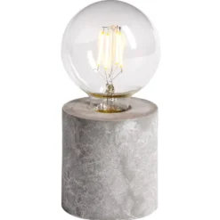 Ampoule déco LED sur socle rond