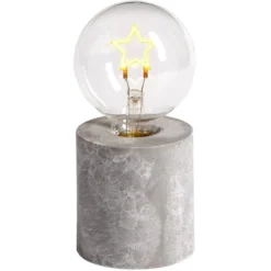 Ampoule déco LED sur socle étoile
