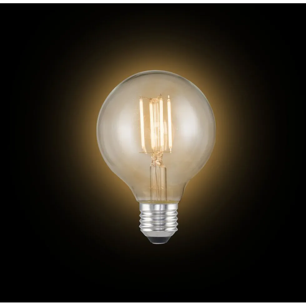 Ampoule LED E27 blanc chaud 4W=40W 470lms classe E