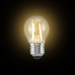 Ampoule LED E27 blanc chaud 2,5W=25W 250lms classe F