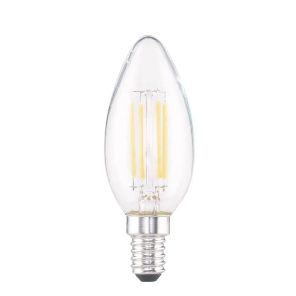 Ampoule LED E14 blanc chaud 4W=40W 470lms classe E