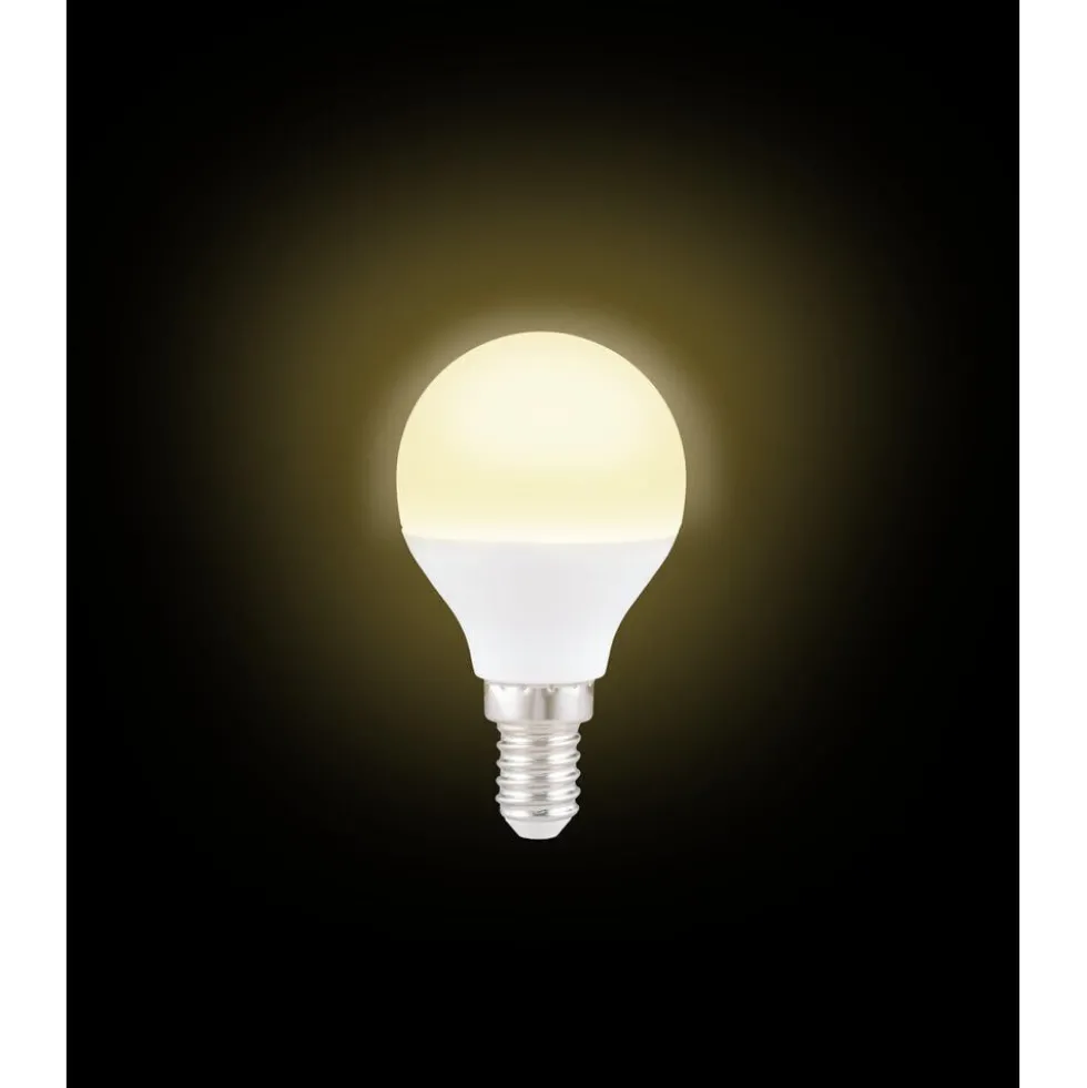 Ampoule LED E14 G45 blanc chaud 4,9W=40W 470lms classe F