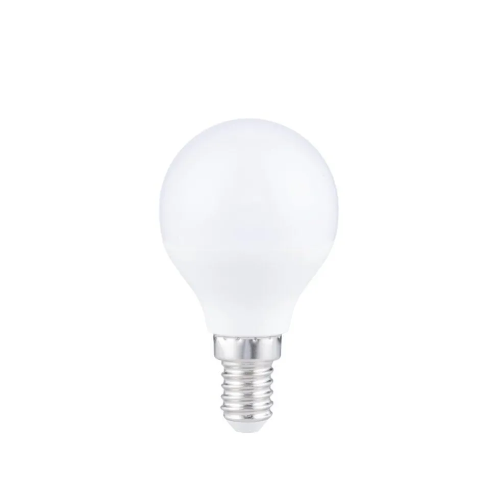 Ampoule LED E14 G45 blanc chaud 4,9W=40W 470lms classe F