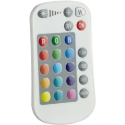 Ampoule LED E14 G45 couleurs changeantes avec télécommande 470lms
