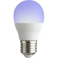 Ampoule LED E14 G45 couleurs changeantes avec télécommande 470lms