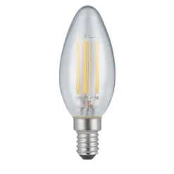 Ampoule LED E14 x3 blanc chaud 4,5W=40W 470lms classe F