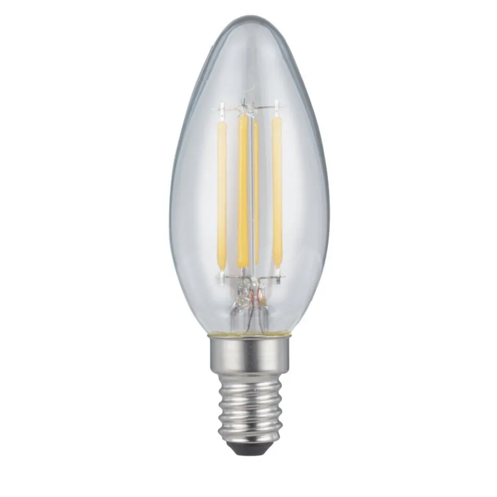 Ampoule LED E14 x3 blanc chaud 4,5W=40W 470lms classe F