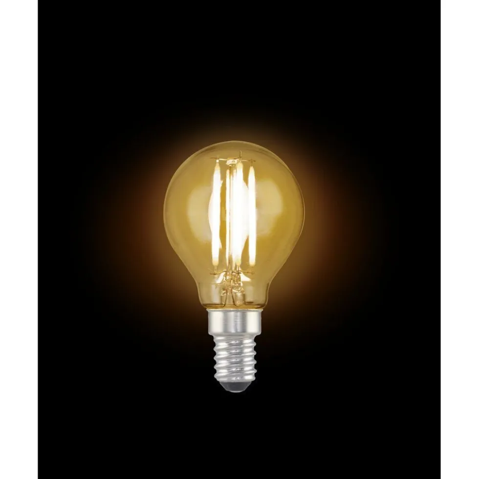 Ampoule LED E14 x3 blanc chaud 4W=40W 470lms classe E
