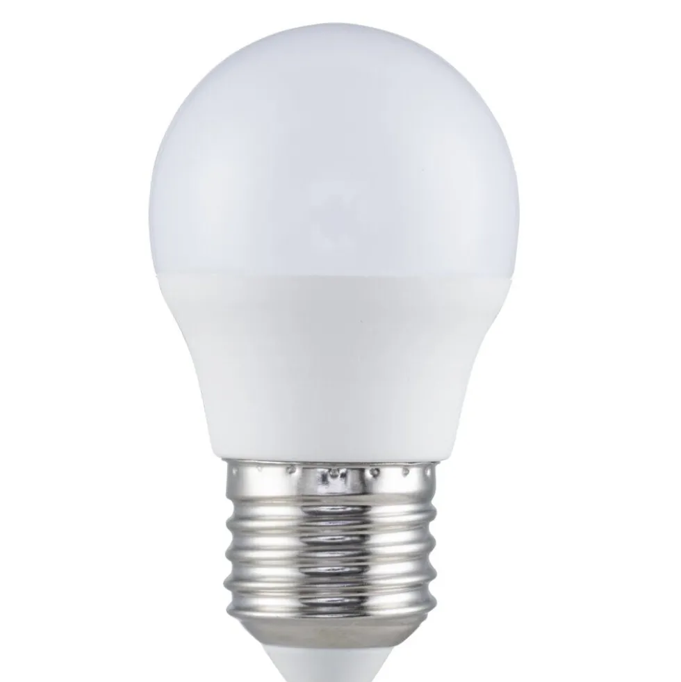Ampoule LED E27 x3 blanc chaud 4,9W=40W 470lms classe F