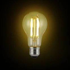 Ampoule LED filament E27 806lm 3,8W=60W blanc chaud x3