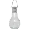 Ampoule solaire à suspendre verre transparent