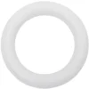 Anneau de rideau Ø42 mm plastique Blanc x10