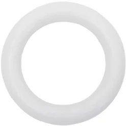 Anneau de rideau Ø42 mm plastique Blanc x10