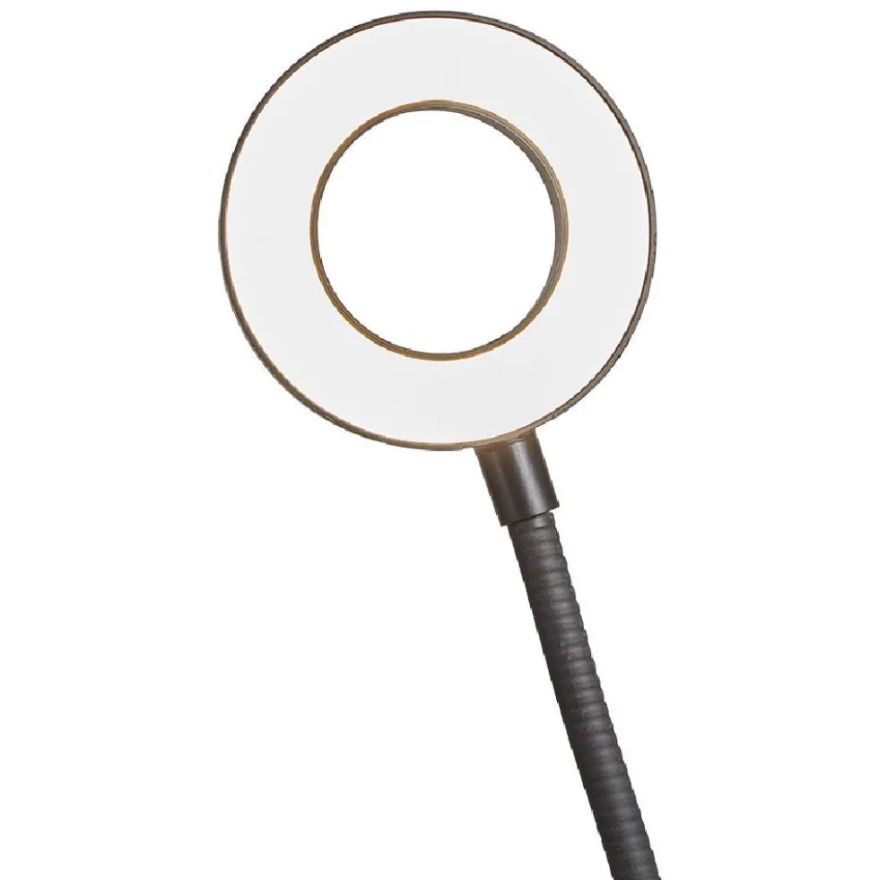 Anneau lumineux flexible à LED x2 avec support pour smartphone