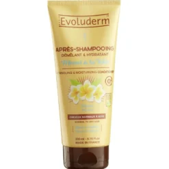 Après shampooing hydratant Evoluderm monoï à la folie 200 ml