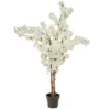 Arbre artificiel XL cerisier blanc H150cm