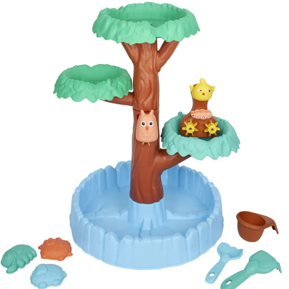 Arbre de plage sable et eau H45cm