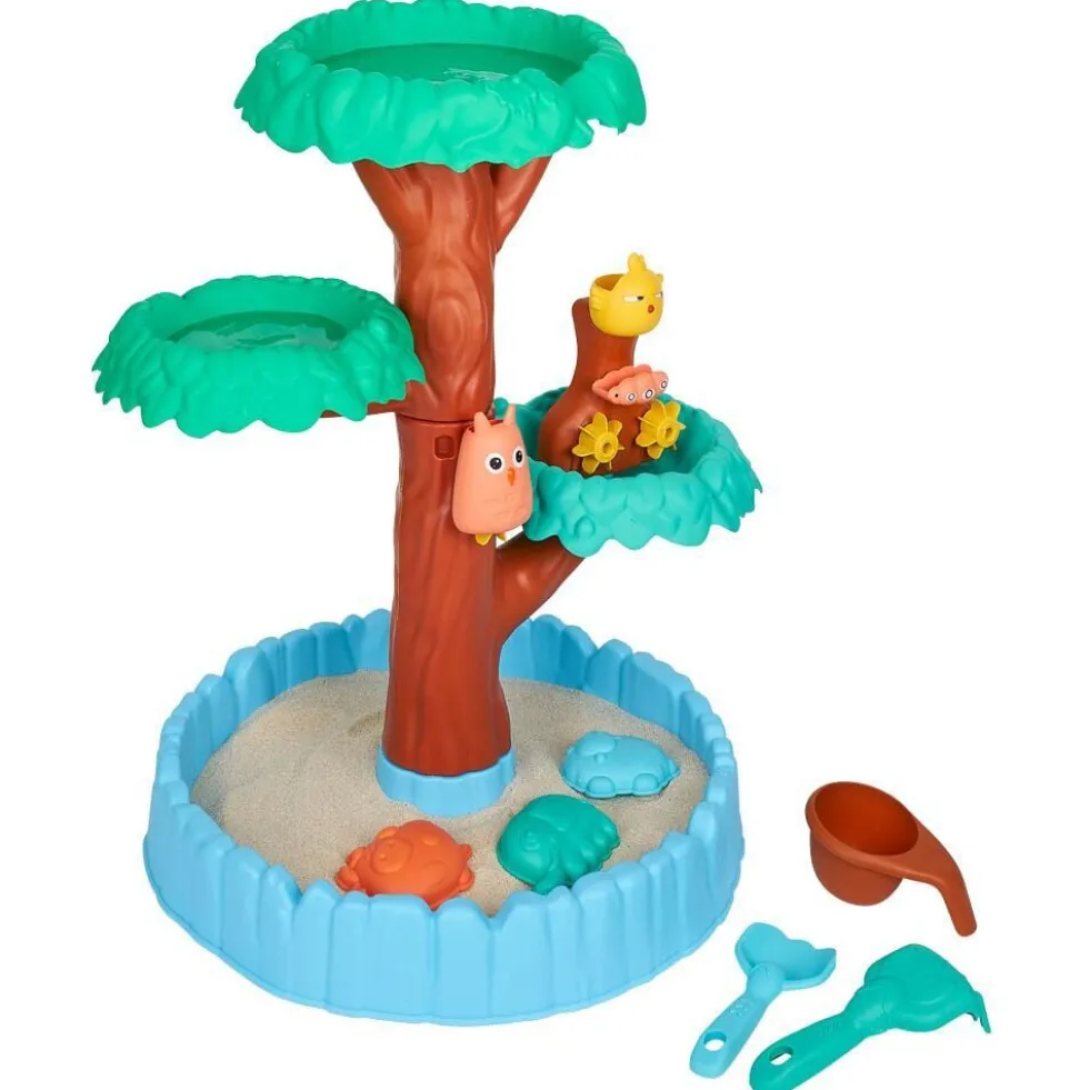 Arbre de plage sable et eau H45cm