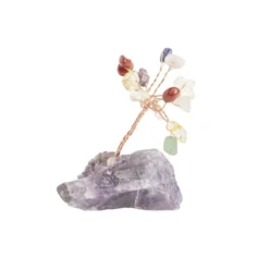 Arbre de vie en pierre naturelle sur Druse H8cm - 2 modèles