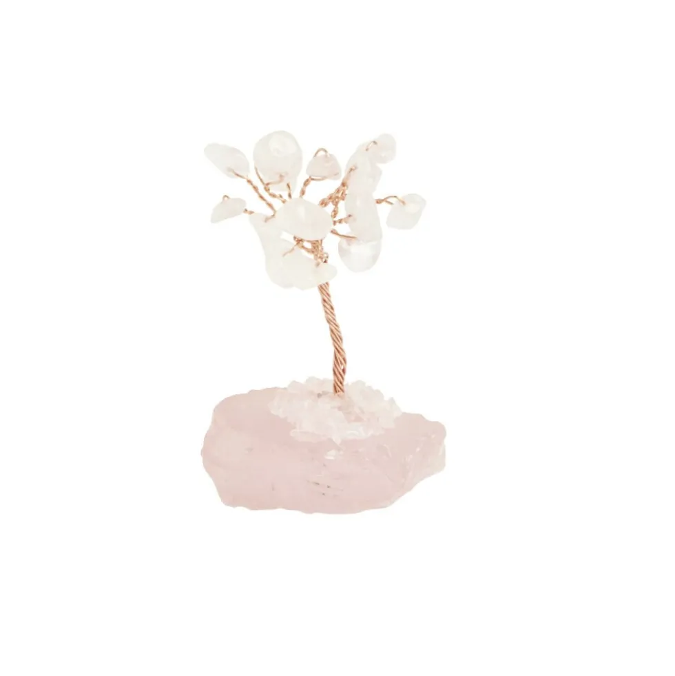 Arbre de vie en pierre naturelle sur Druse H8cm - 2 modèles