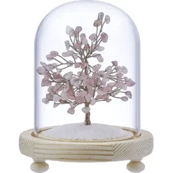 Arbre du bonheur Quartz rose