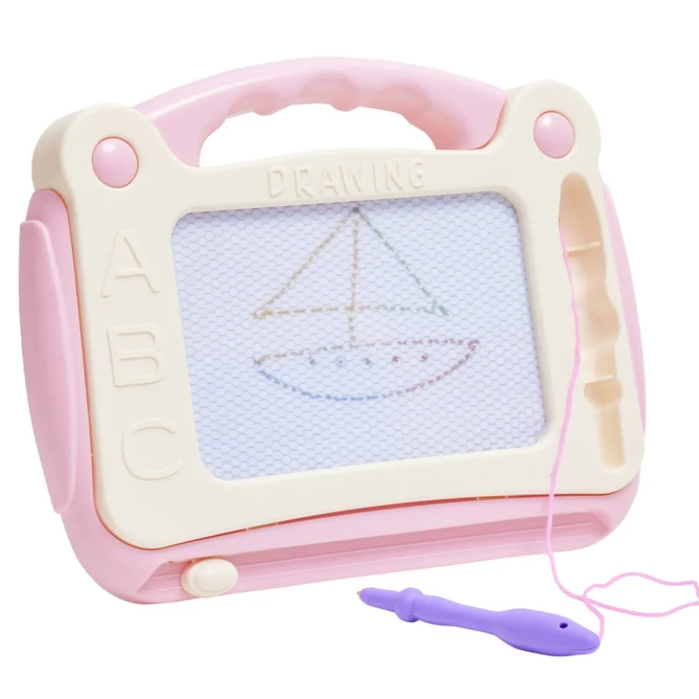 Ardoise magique effaçable avec stylo 16,5x21cm (3 modèles)